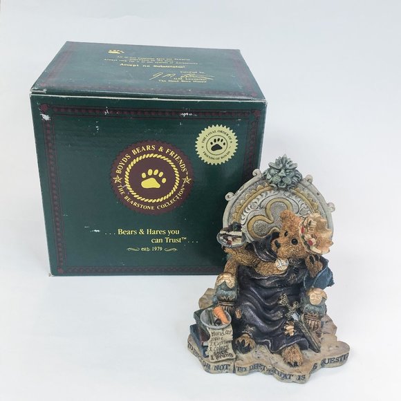 Boyds Bears and Friends Celebration Edition "Prince Hamalot" 1997 Figurine, Vtg - Picture 1 of 11